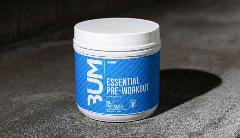 Essential Pre-Workout Blue Raspberry Presentation Essential Pre-Workout Blue Raspberry Presentation
