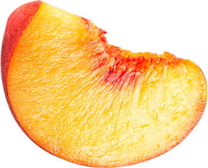 Peach slice